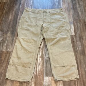 Duluth Trading Co Men's Khaki Cargo Pants
